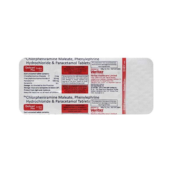 Delcon 2/10mg Tablet 10'S