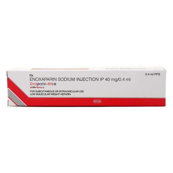 Evaparin 40mg Prefilled Syringe 0.4ml