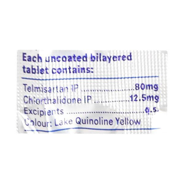 Telsartan CT 80mg Tablet 10'S