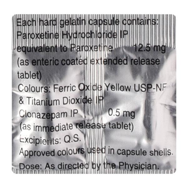 Pexep Plus 12.5/0.5mg Capsule 10'S