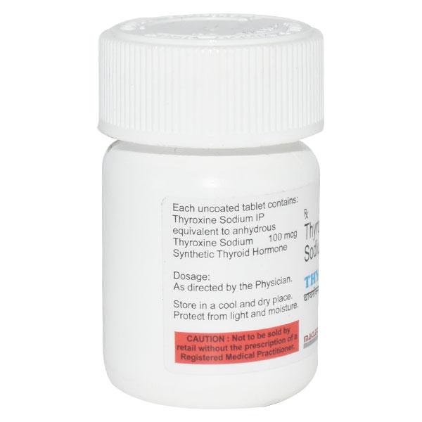 THYROX 100 Tablet 120's