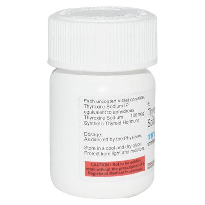 THYROX 100 Tablet 120's