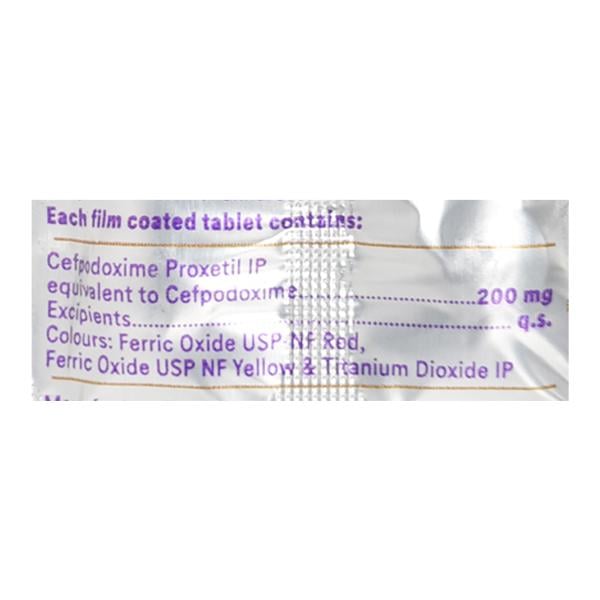 Pecef 200mg Tablet 10'S