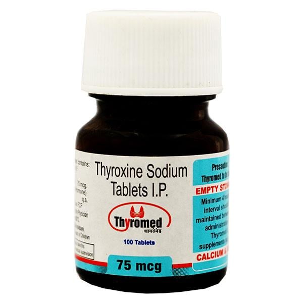 Thyromed 75Mcg Tablet 100'S