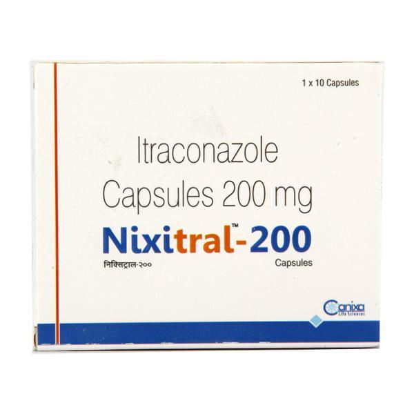 Nixitral 200mg Capsule 10'S