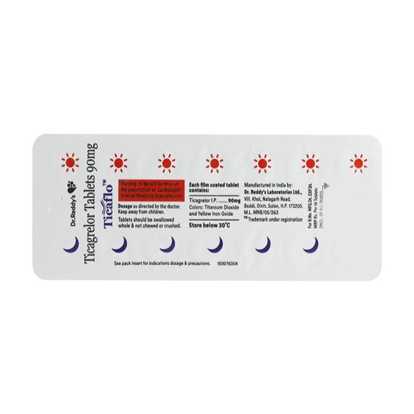 Ticaflo 90Mg Tablet 14's