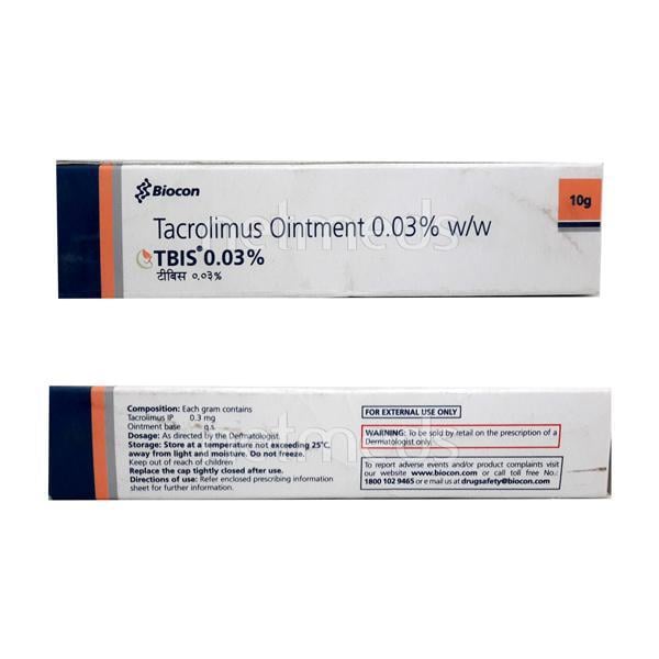 Tbis 0.03% Ointment 10gm