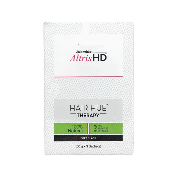 Altris HD Hair Hue Therapy Soft Black (3x50gm) Kit 1's
