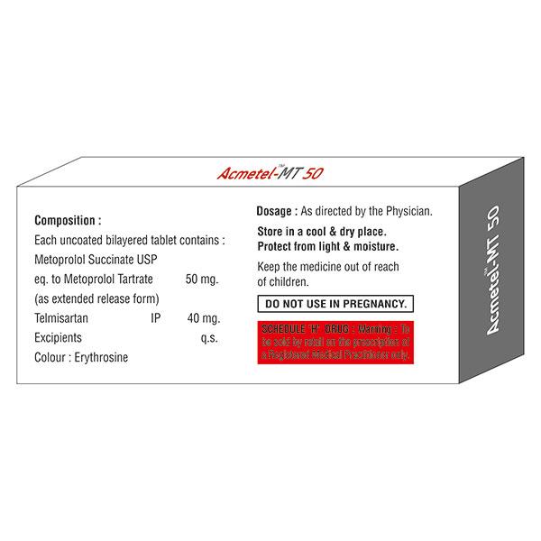 ACMETEL MT 50 Tablet 10's