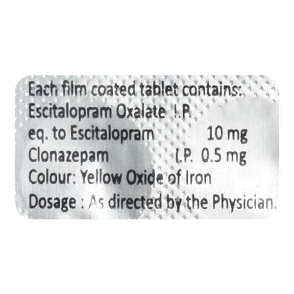 ESCNX PLUS 0.5/10 Tablet 10's