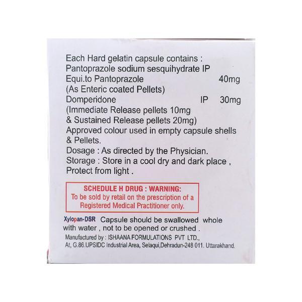 Xylopan DSR 40mg Capsule 10'S