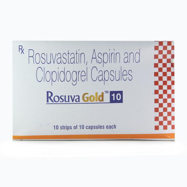 Rosuva Gold 10mg Capsule 10'S