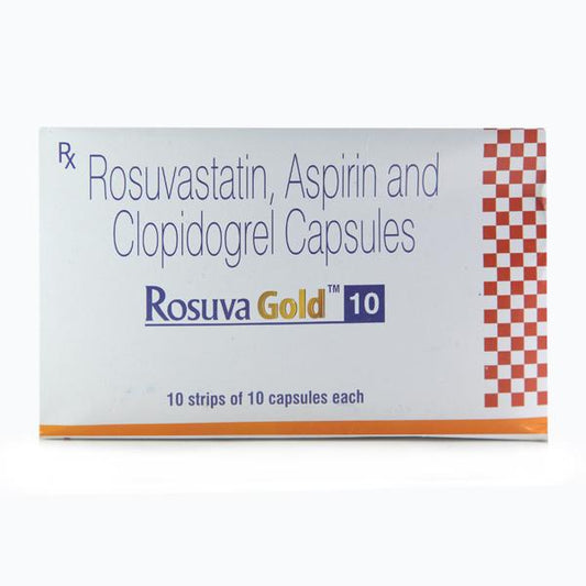 Rosuva Gold 10mg Capsule 10'S