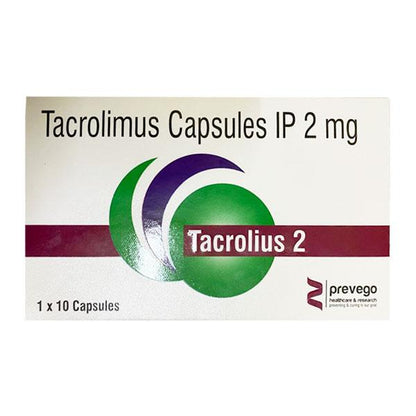 TACROLIUS 2 Capsule 10's