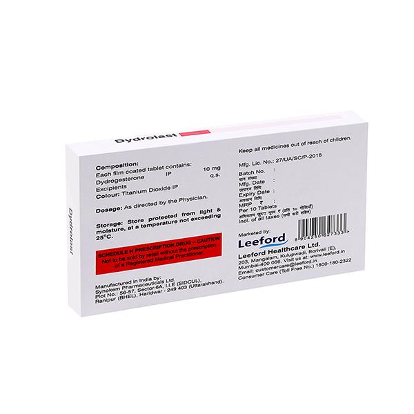 DYDROLAST 10 Tablet 10's