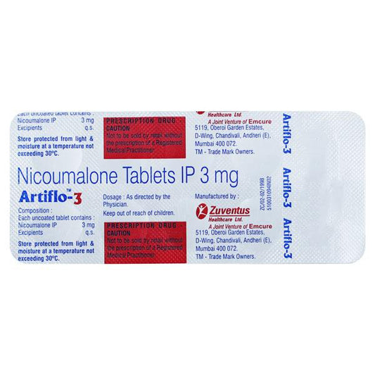 Artiflo 3mg Tablet 10'S