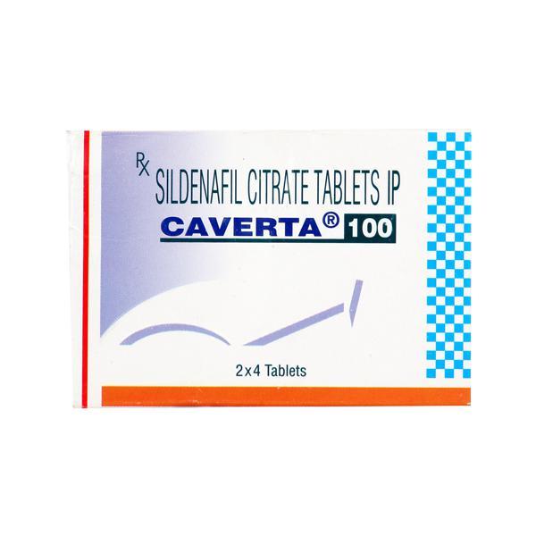 Caverta 100mg Tablet 4'S