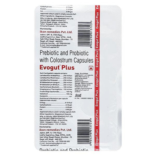 EVOGUT PLUS Capsule 10's