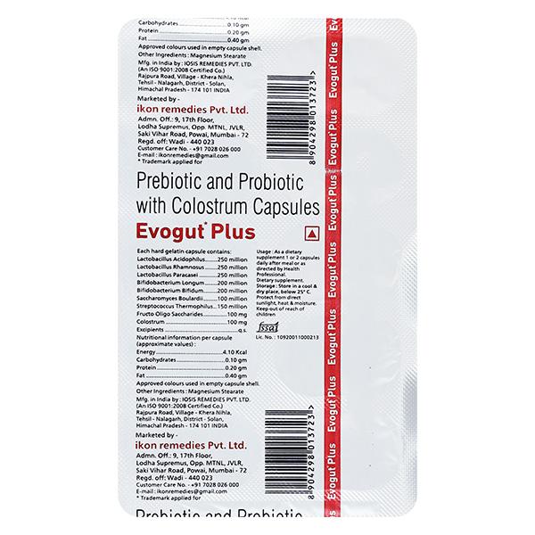 EVOGUT PLUS Capsule 10's