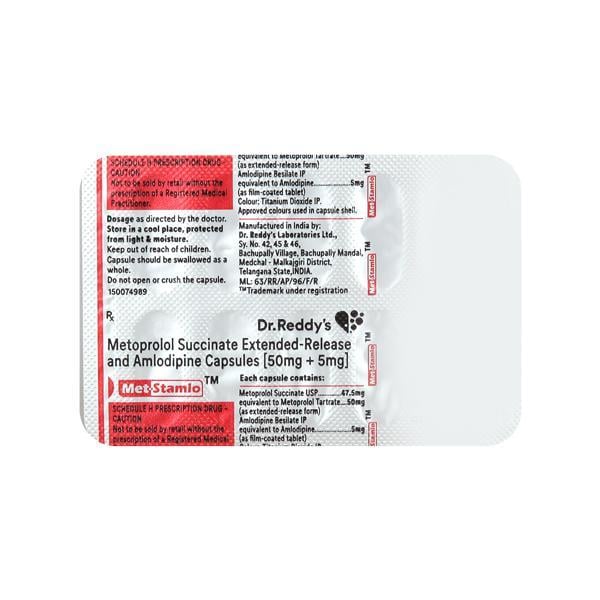 MET Stamlo 50mg Capsule 10'S