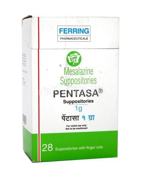 Pentasa 1gm Suppository 28'S