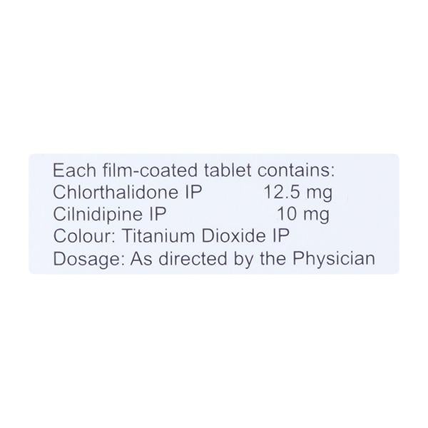 CTD C 12.5/10mg Tablet 10'S
