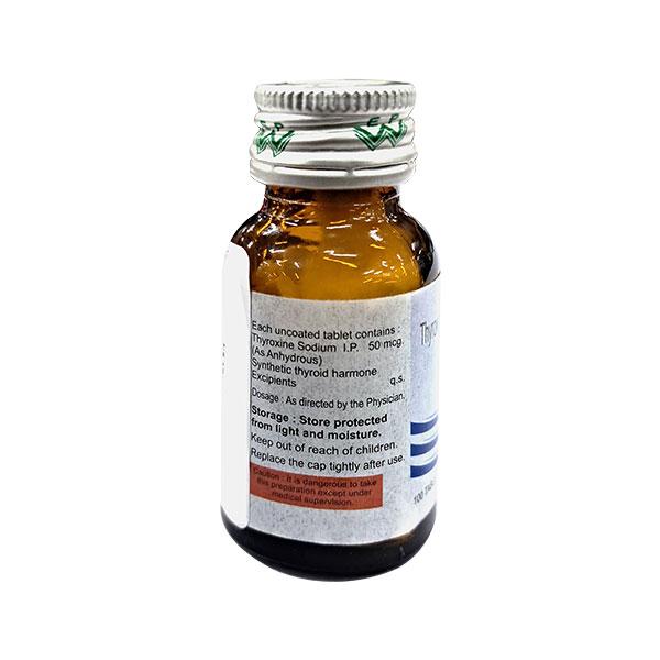 Thyronil 50mcg Tablet 100'S