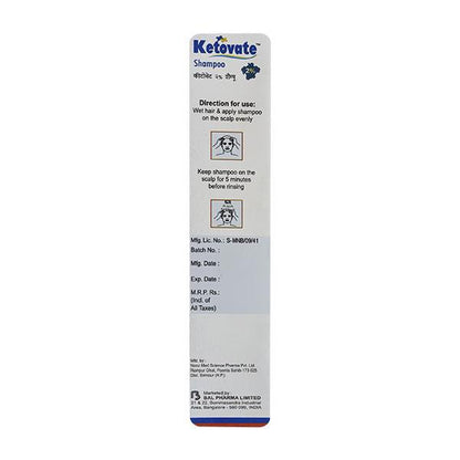 Ketovate 2% Shampoo 100ml