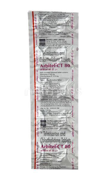 Arbitel CT 80mg Tablet 10'S