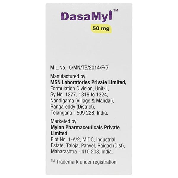 DASAMYL 50 Tablet 60's