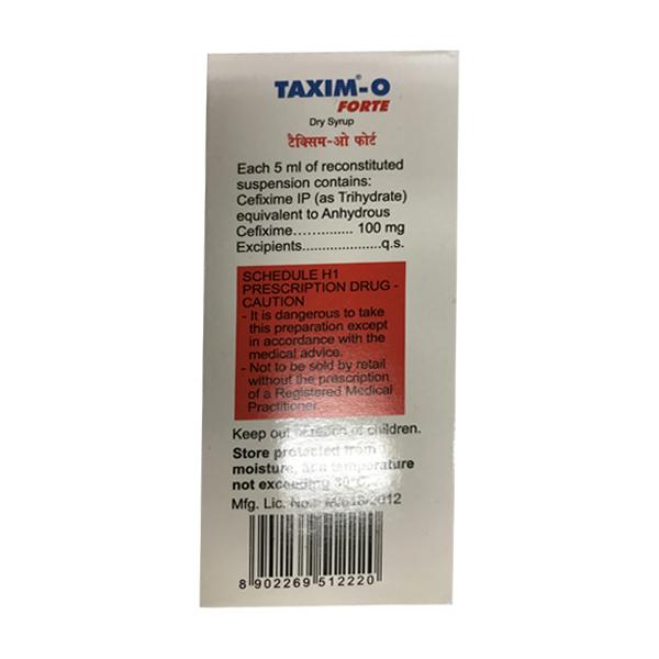 TAXIM O FORTE Dry Syrup 60ml