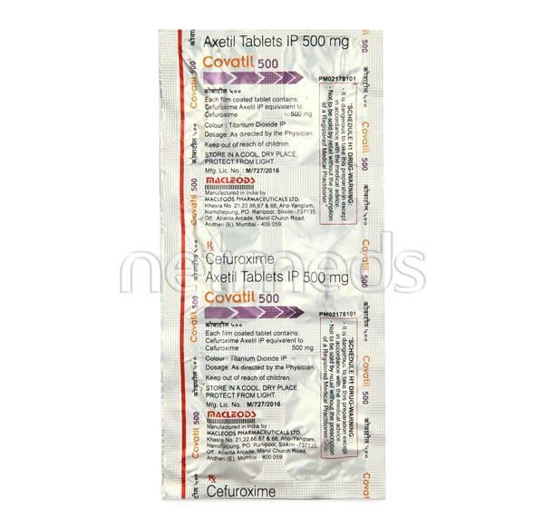 Covatil 500mg Tablet 6'S