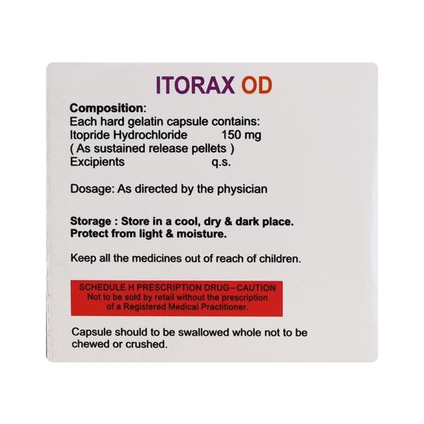 ITORAX OD Capsule 10's