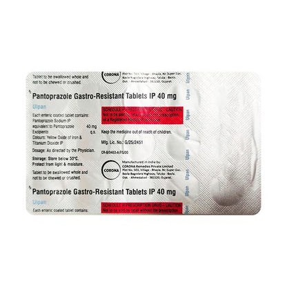 ULPAN 40mg Tablet 15's