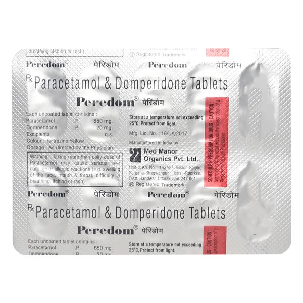 Peredom Tablet 10'S