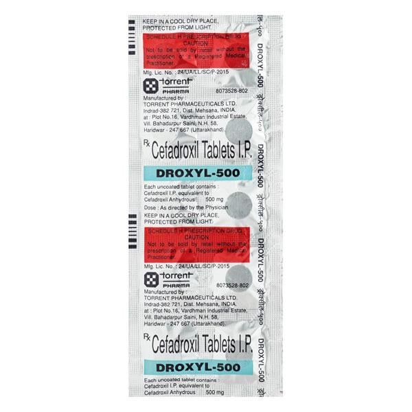 Droxyl 500mg Tablet 10'S