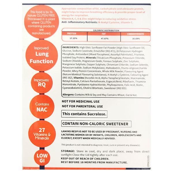 Lamino Respi Strawberry Flavour Powder 200gm