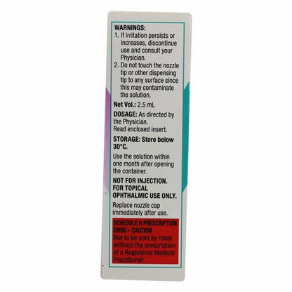 TRAVACOM Ophthalmic Solution 2.5ml