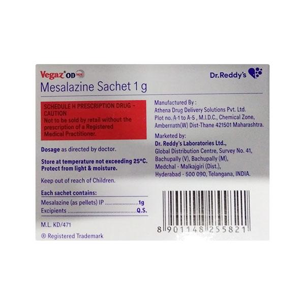 VEGAZ OD Sachet 1gm