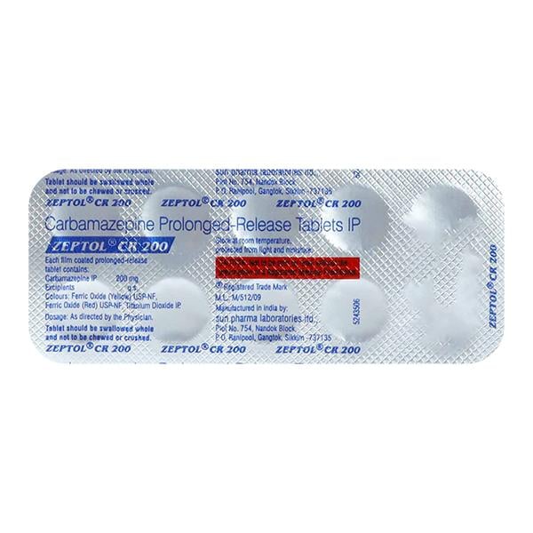 Zeptol CR 200mg Tablet 10'S