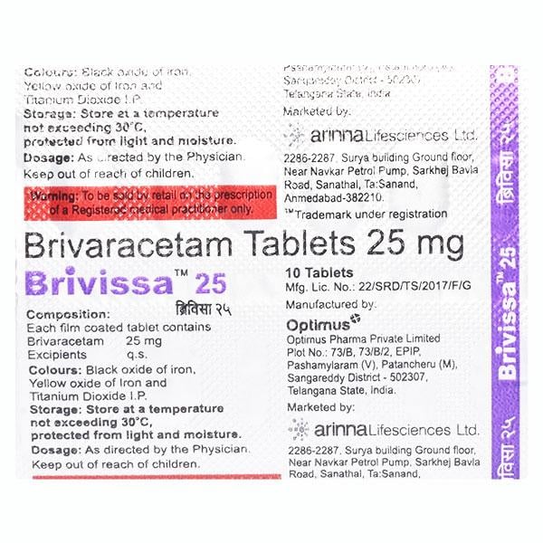 BRIVISSA 25 Tablet 10's