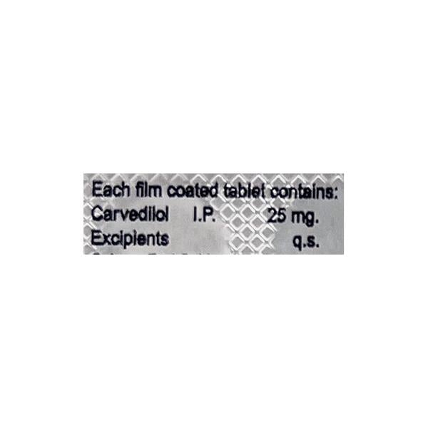 Carelol 25mg Tablet 10'S