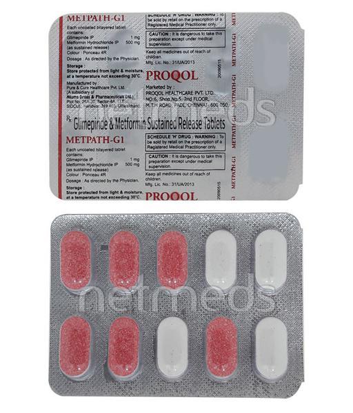 Metpath G1 Tablet 10'S