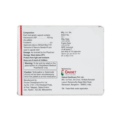 Flucos Itz 100mg Capsule 10'S