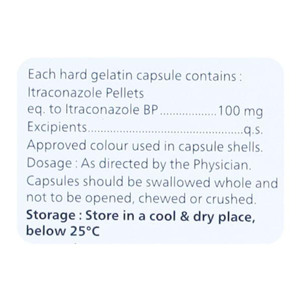 ITRADAC 100mg Capsule 4's