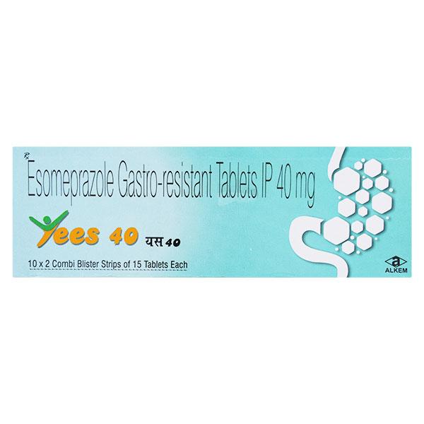 Yees 40mg Tablet 15'S