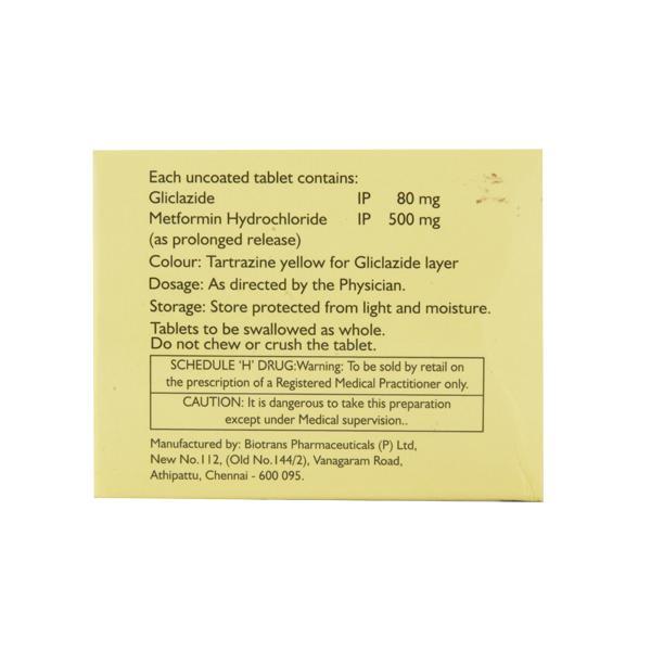 Gliva Forte Tablet 10'S
