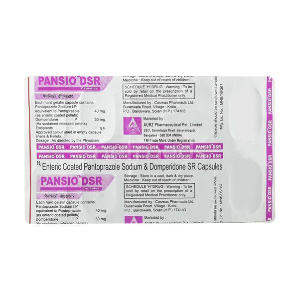 Pansio DSR Capsule 10'S