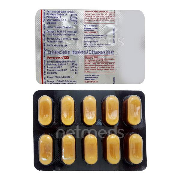 Powergesic MR Tablet 10'S