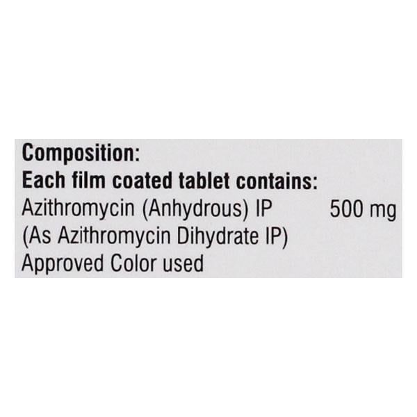 AZIFORCE 500mg Tablet 3's